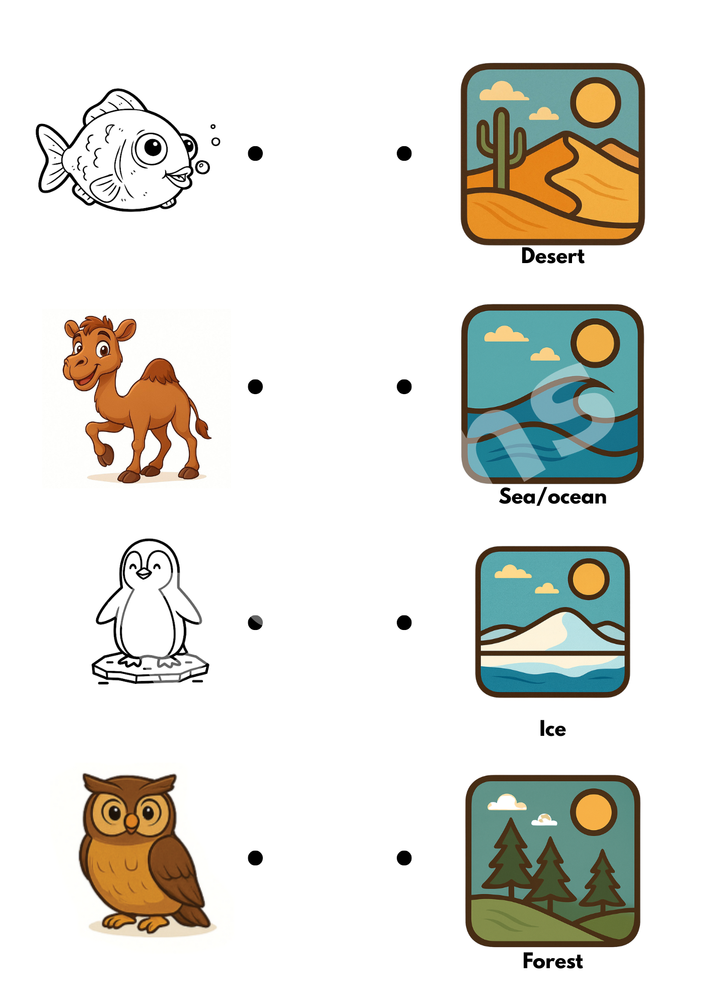 Book 2: The Lost Map adventure | Preschool Animal Learning & Activity Book | Dunins