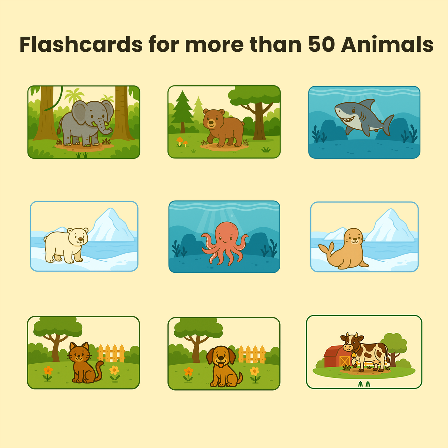 Dunins Animal Cards